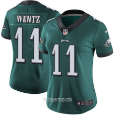 Carson Wentz Philadelphia Eagles Womens Limited Midnight Team Color Green Jersey Bestplayer
